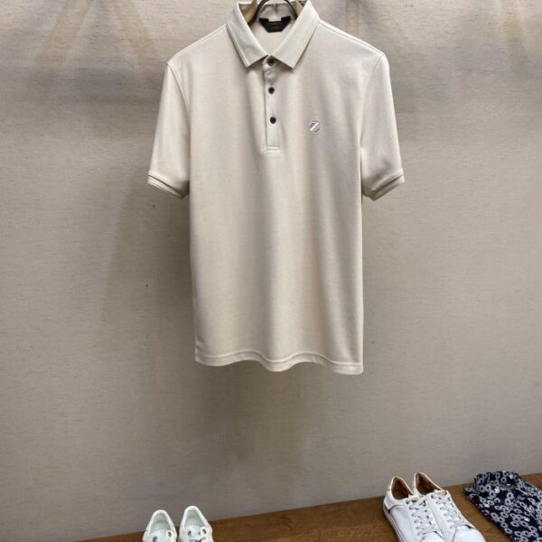 designer,replica,clothing,fake,1:1,lv,luxury,high quality Zzegna new pure cotton stretch cotton short-sleeved T-shirt (3798)