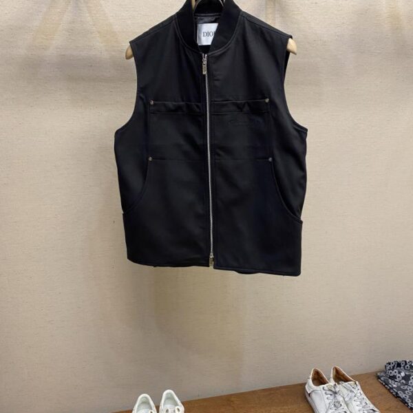designer,replica,clothing,fake,1:1,lv,luxury,high quality Dior Homme Dior·Jie Ao 20 early spring new product CD sleeveless vest (43F2)