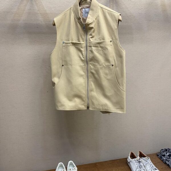 designer,replica,clothing,fake,1:1,lv,luxury,high quality Dior Homme Dior·Jie Ao 20 early spring new product CD sleeveless vest (AA8B)