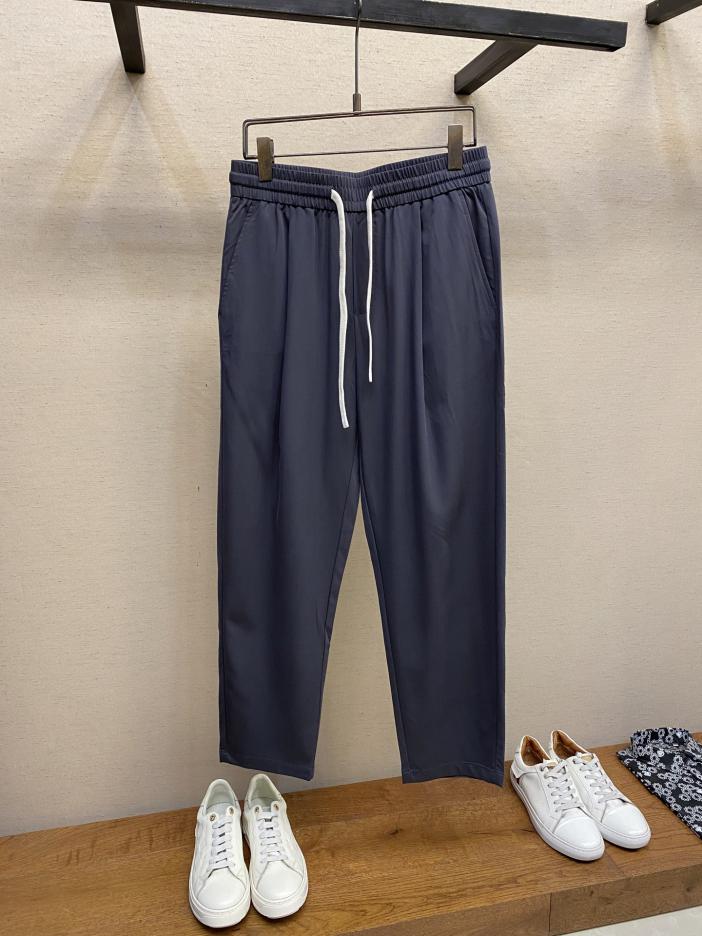 designer,replica,clothing,fake,1:1,lv,luxury,high quality BV blue and gray drawstring elastic waist straight casual pants (C7CF) designer,replica,clothing,fake,1:1,lv,luxury,high quality BV blue and gray drawstring elastic waist straight casual pants (C7CF)