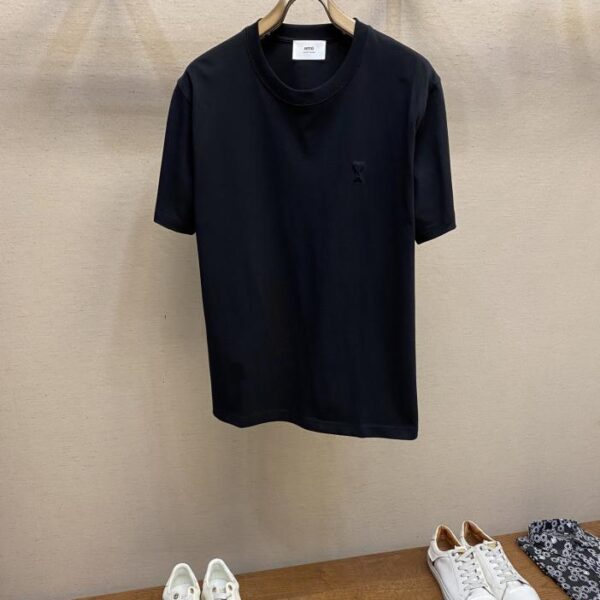 designer,replica,clothing,fake,1:1,lv,luxury,high quality AMI three-dimensional love short-sleeved T-shirt (DA73)