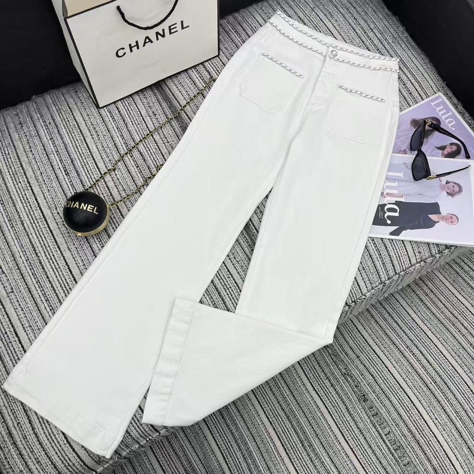 designer,replica,clothing,fake,1:1,lv,luxury,high quality Early spring and summer series Chanel’s new chain waist design high-waisted denim straight pants (9294) designer,replica,clothing,fake,1:1,lv,luxury,high quality Early spring and summer series Chanel’s new chain waist design high-waisted denim straight pants (9294)