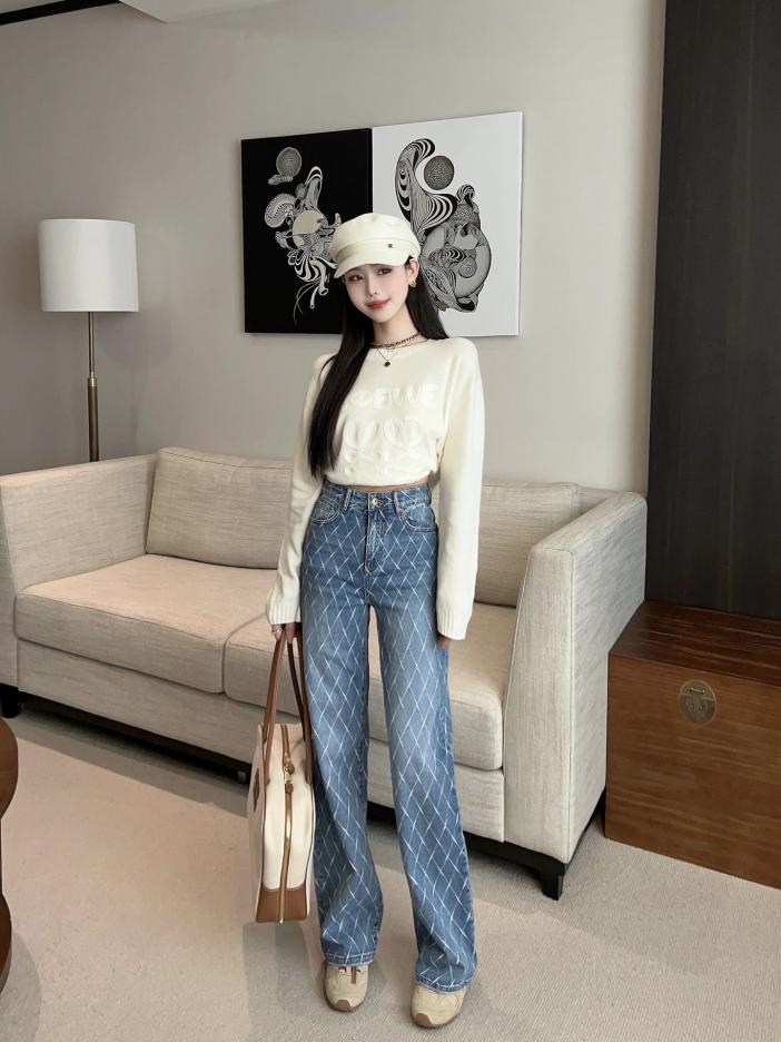 designer,replica,clothing,fake,1:1,lv,luxury,high quality Spring and summer customized heavy-duty rhombus fabric straight jeans (9AD1) designer,replica,clothing,fake,1:1,lv,luxury,high quality Spring and summer customized heavy-duty rhombus fabric straight jeans (9AD1)