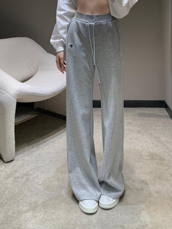 designer,replica,clothing,fake,1:1,lv,luxury,high quality Dior spring and summer new bee embroidered drawstring wide-leg pants (0B3B) designer,replica,clothing,fake,1:1,lv,luxury,high quality Dior spring and summer new bee embroidered drawstring wide-leg pants (0B3B)