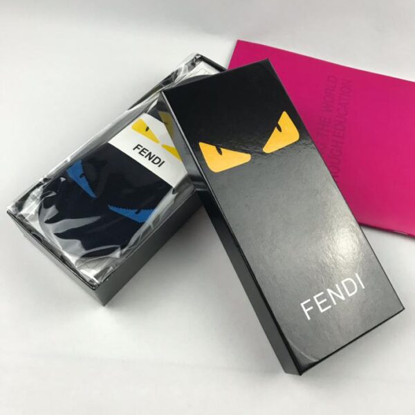 designer,replica,clothing,fake,1:1,lv,luxury,high quality FENDI (Fendi small eyes) invisible socks