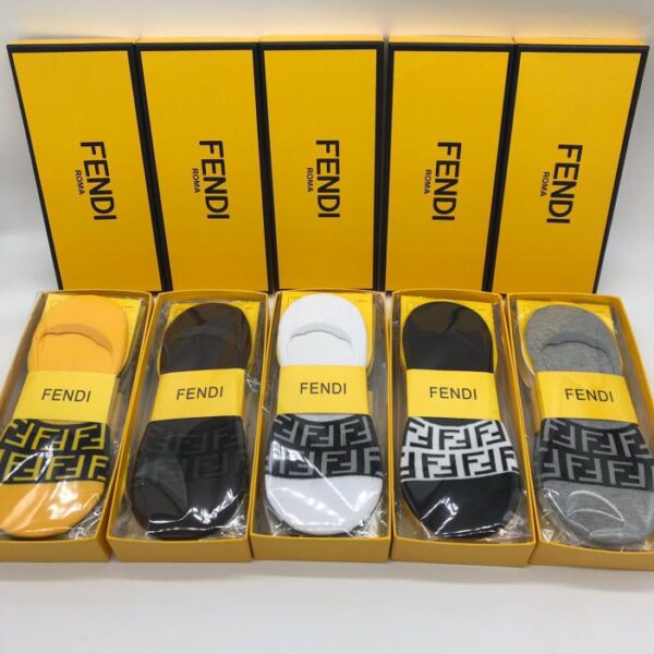 designer,replica,clothing,fake,1:1,lv,luxury,high quality FENDI pure cotton quality, comfortable and breathable, sweat-absorbent and breathable, stylish and elegant, 5 pairs in a box (CACA)
