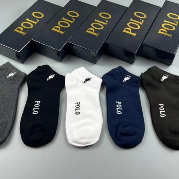 designer,replica,clothing,fake,1:1,lv,luxury,high quality polo (Paul) new pure cotton material, comfortable and breathable, 5 pairs in a box (659C)