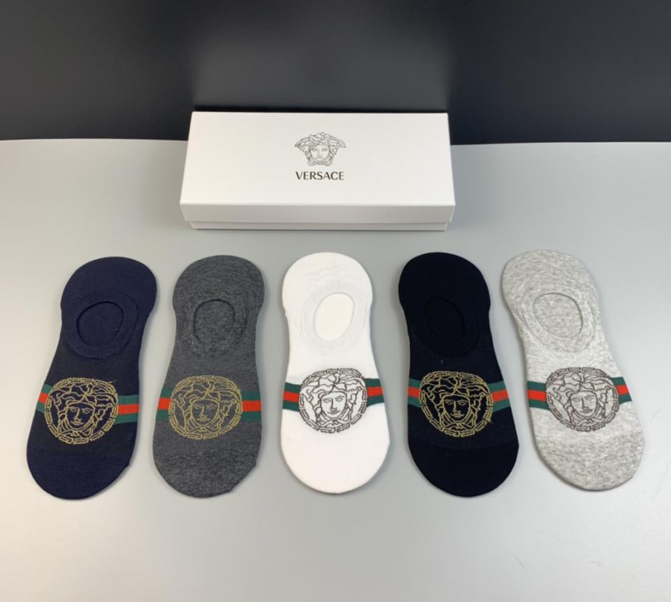 designer,replica,clothing,fake,1:1,lv,luxury,high quality VERSACE new summer invisible socks, pure cotton quality, comfortable and breathable, heel hot glue upgrade to prevent falling off, 5 pairs in a box (3821) designer,replica,clothing,fake,1:1,lv,luxury,high quality VERSACE new summer invisible socks, pure cotton quality, comfortable and breathable, heel hot glue upgrade to prevent falling off, 5 pairs in a box (3821)