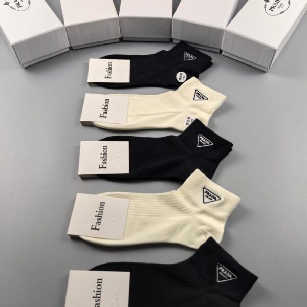 designer,replica,clothing,fake,1:1,lv,luxury,high quality One of PRADA’s new best-selling products is combed cotton quality, 5 pairs in a box (A9C9)