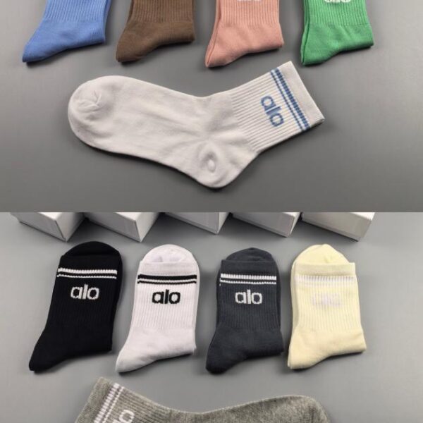 designer,replica,clothing,fake,1:1,lv,luxury,high quality aIo pure cotton quality anti-odor sports socks (0955)