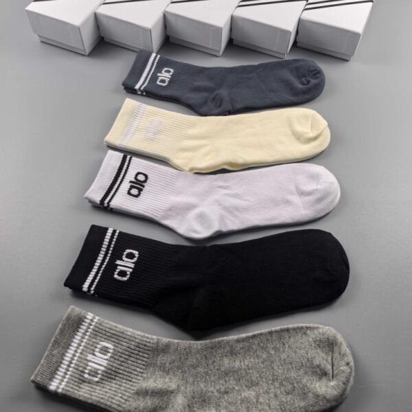 designer,replica,clothing,fake,1:1,lv,luxury,high quality aIo pure cotton quality anti-odor sports socks (BD20)