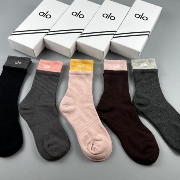 designer,replica,clothing,fake,1:1,lv,luxury,high quality aIo pure cotton quality anti-odor sports socks (DAB6)