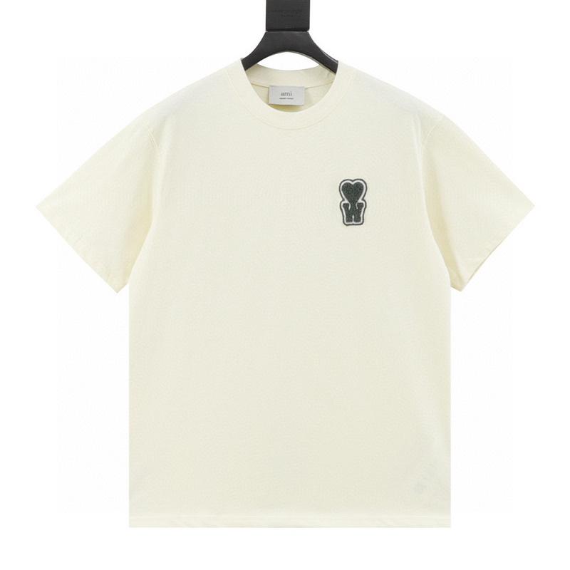 designer,replica,clothing,fake,1:1,lv,luxury,high quality AMI PARIS x WOO SHIK joint model SS25 contrasting short-sleeves (4FFE) designer,replica,clothing,fake,1:1,lv,luxury,high quality AMI PARIS x WOO SHIK joint model SS25 contrasting short-sleeves (4FFE)