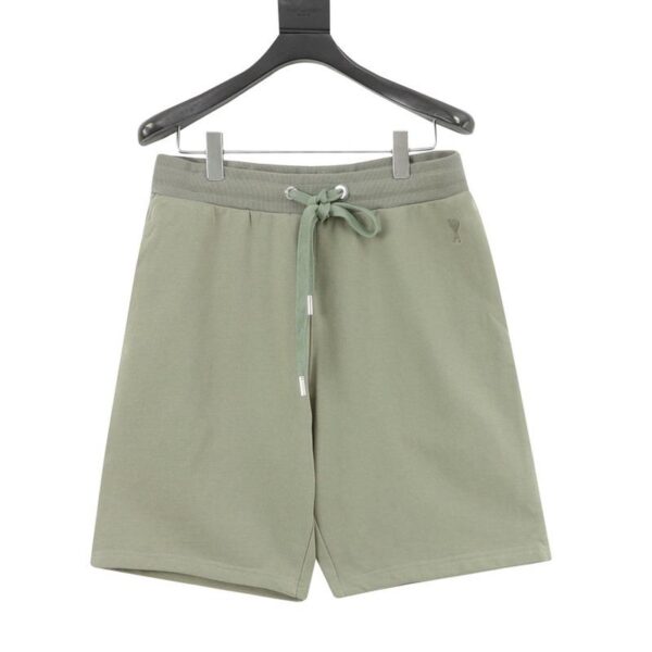 designer,replica,clothing,fake,1:1,lv,luxury,high quality Ami Paris love embroidered shorts (2C38)