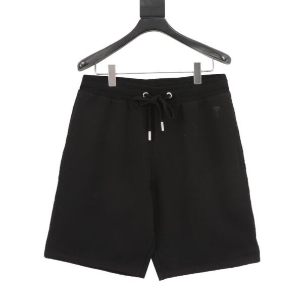 designer,replica,clothing,fake,1:1,lv,luxury,high quality Ami Paris love embroidered shorts (72FB)