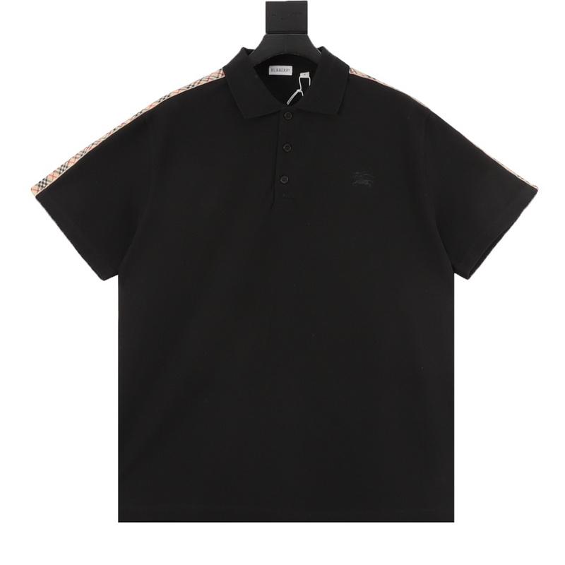 designer,replica,clothing,fake,1:1,lv,luxury,high quality Burberry war horse embroidered plaid shoulder short-sleeved POLO shirt (4975) designer,replica,clothing,fake,1:1,lv,luxury,high quality Burberry war horse embroidered plaid shoulder short-sleeved POLO shirt (4975)