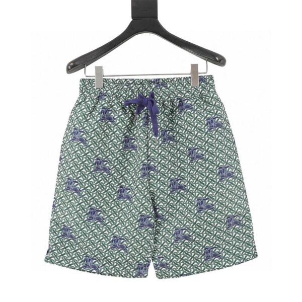 designer,replica,clothing,fake,1:1,lv,luxury,high quality Burberry all-over printed war horse shorts (BEFA)