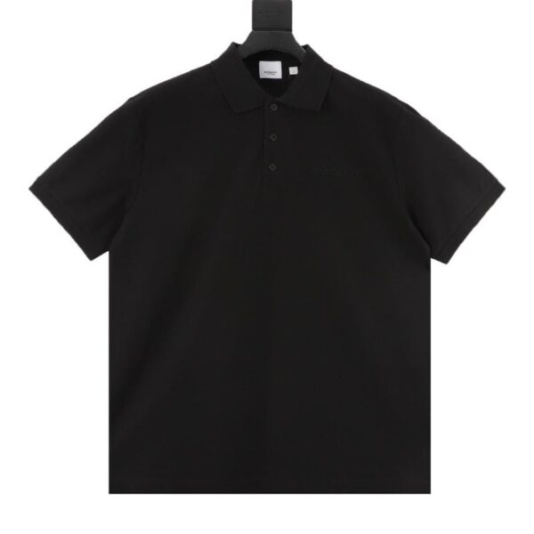 designer,replica,clothing,fake,1:1,lv,luxury,high quality Burberry vertical bar access control small embroidery short-sleeved Polo shirt (6C9A)