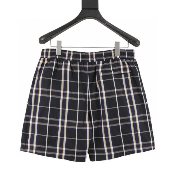 designer,replica,clothing,fake,1:1,lv,luxury,high quality Burberry classic plaid casual beach shorts (C434)