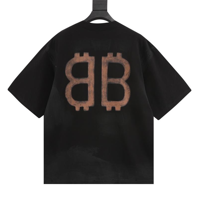 designer,replica,clothing,fake,1:1,lv,luxury,high quality Balenciaga orange BB printed round neck short sleeves (F65A) designer,replica,clothing,fake,1:1,lv,luxury,high quality Balenciaga orange BB printed round neck short sleeves (F65A)