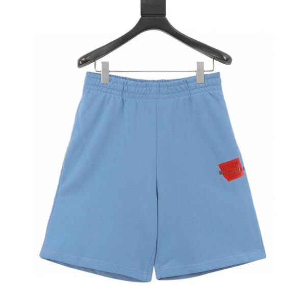 designer,replica,clothing,fake,1:1,lv,luxury,high quality Balenciaga tape letter shorts (209C)