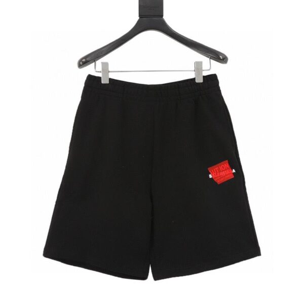 designer,replica,clothing,fake,1:1,lv,luxury,high quality Balenciaga tape letter shorts (5917)