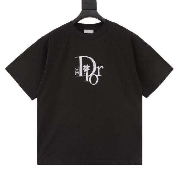 designer,replica,clothing,fake,1:1,lv,luxury,high quality Dior Dior by ERL joint embroidered short-sleeved T-shirt (C641)