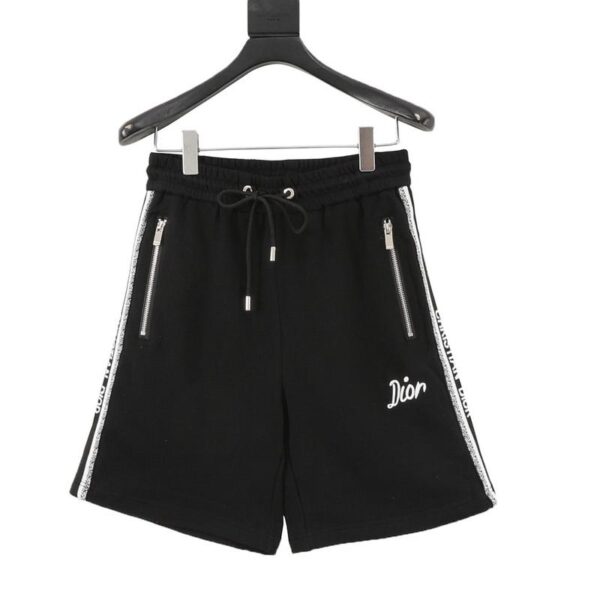 designer,replica,clothing,fake,1:1,lv,luxury,high quality Dior side letter web shorts (33C3)