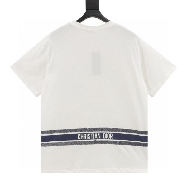 designer,replica,clothing,fake,1:1,lv,luxury,high quality Dior pocket embellished patchwork short-sleeved T-shirt (AD71)