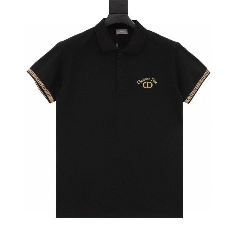 designer,replica,clothing,fake,1:1,lv,luxury,high quality Dior Gold Thread Embroidered Letters Polo Short Sleeve (F224) designer,replica,clothing,fake,1:1,lv,luxury,high quality Dior Gold Thread Embroidered Letters Polo Short Sleeve (F224)