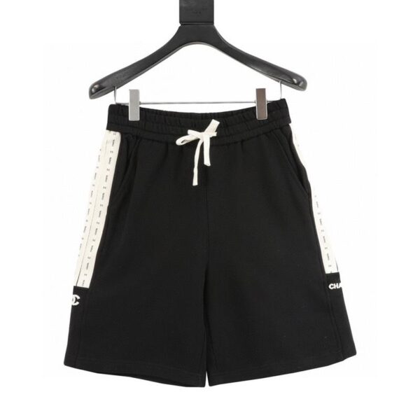 designer,replica,clothing,fake,1:1,lv,luxury,high quality CHANEL logo web shorts (5488)