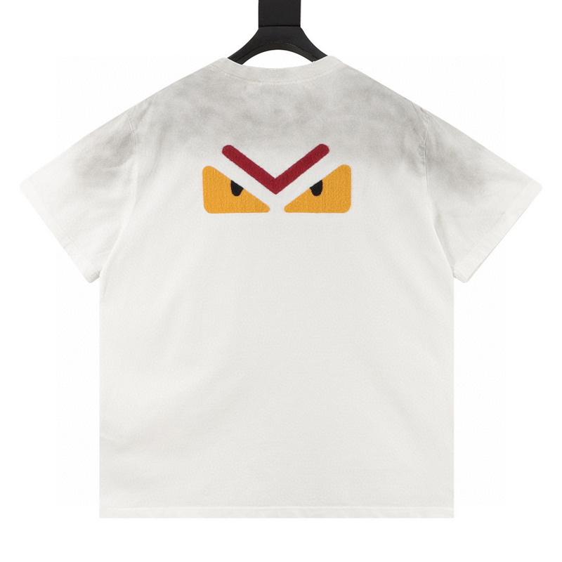 designer,replica,clothing,fake,1:1,lv,luxury,high quality FENDI Gradient washed eye embroidery round neck short sleeves (41F8) designer,replica,clothing,fake,1:1,lv,luxury,high quality FENDI Gradient washed eye embroidery round neck short sleeves (41F8)