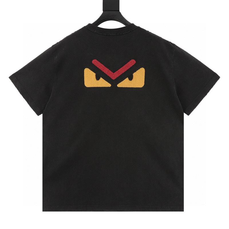 designer,replica,clothing,fake,1:1,lv,luxury,high quality FENDI Gradient washed eye embroidery round neck short sleeves (CB85) designer,replica,clothing,fake,1:1,lv,luxury,high quality FENDI Gradient washed eye embroidery round neck short sleeves (CB85)