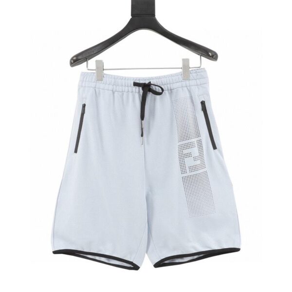 designer,replica,clothing,fake,1:1,lv,luxury,high quality Fendi unilateral polka dot double F shorts (0235)