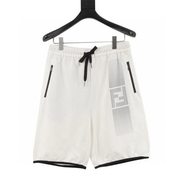 designer,replica,clothing,fake,1:1,lv,luxury,high quality Fendi single-sided polka-dot double F shorts (1579)
