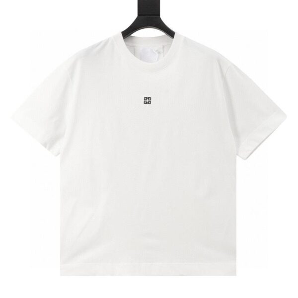 designer,replica,clothing,fake,1:1,lv,luxury,high quality Givenchy classic small embroidered short sleeves (80D3)