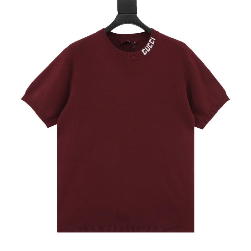 designer,replica,clothing,fake,1:1,lv,luxury,high quality Gucci woolen short-sleeve lettered neckline (9BAC) designer,replica,clothing,fake,1:1,lv,luxury,high quality Gucci woolen short-sleeve lettered neckline (9BAC)