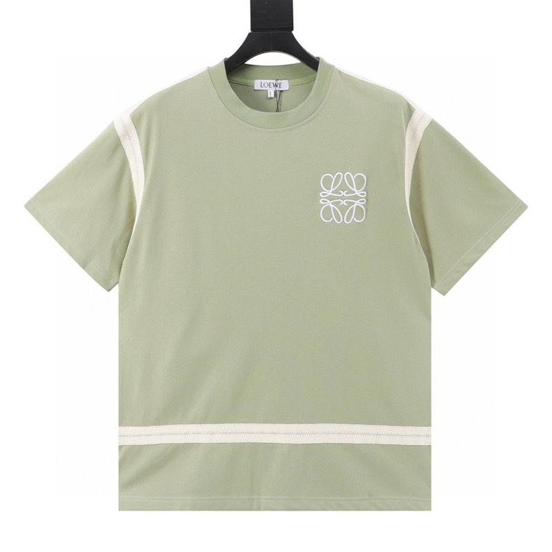 designer,replica,clothing,fake,1:1,lv,luxury,high quality Loewe spliced web short sleeves (05E2) designer,replica,clothing,fake,1:1,lv,luxury,high quality Loewe spliced web short sleeves (05E2)