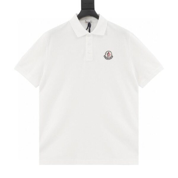 designer,replica,clothing,fake,1:1,lv,luxury,high quality MONCLER four-color small logo short-sleeved POLO shirt (7E34)
