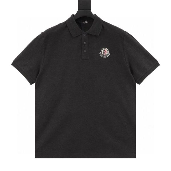 designer,replica,clothing,fake,1:1,lv,luxury,high quality MONCLER four-color small logo short-sleeved POLO shirt (B6DE)
