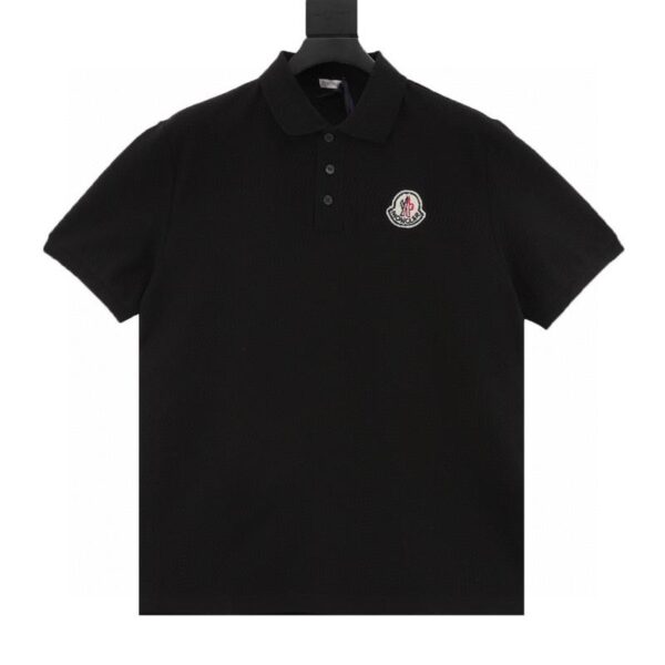 designer,replica,clothing,fake,1:1,lv,luxury,high quality MONCLER four-color small logo short-sleeved POLO shirt (DF1E)