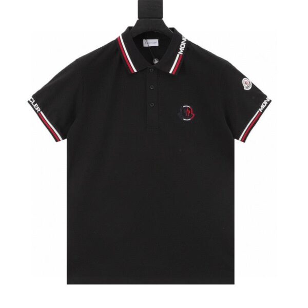 designer,replica,clothing,fake,1:1,lv,luxury,high quality MONCLER Embroidered Logo Polo Short Sleeves (1583)