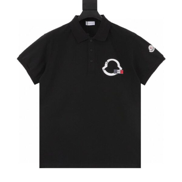 designer,replica,clothing,fake,1:1,lv,luxury,high quality MONCLER Chest embroidered logo Polo short sleeves (2F6C)