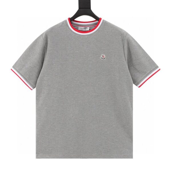designer,replica,clothing,fake,1:1,lv,luxury,high quality MONCLER Japan limited small label waffle short sleeves (8DA5)