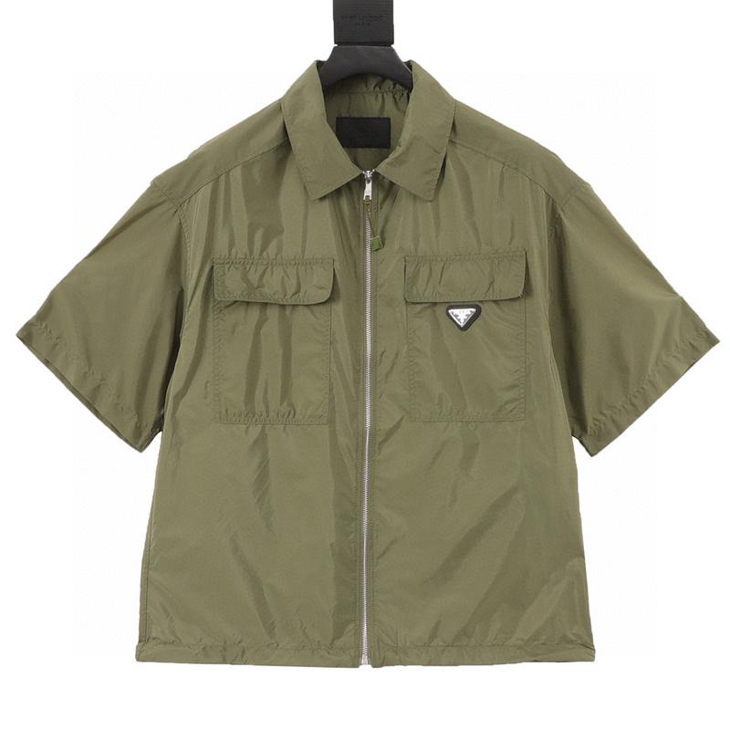 designer,replica,clothing,fake,1:1,lv,luxury,high quality PRADA minimalist double pocket short-sleeved shirt (52B2) designer,replica,clothing,fake,1:1,lv,luxury,high quality PRADA minimalist double pocket short-sleeved shirt (52B2)