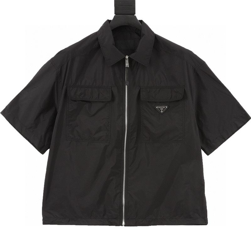 designer,replica,clothing,fake,1:1,lv,luxury,high quality PRADA minimalist double pocket short-sleeved shirt (B99A) designer,replica,clothing,fake,1:1,lv,luxury,high quality PRADA minimalist double pocket short-sleeved shirt (B99A)