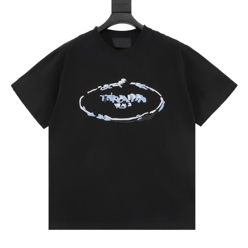 designer,replica,clothing,fake,1:1,lv,luxury,high quality Prada Prada cloud embroidered short-sleeved T-shirt (85Fendi) designer,replica,clothing,fake,1:1,lv,luxury,high quality Prada Prada cloud embroidered short-sleeved T-shirt (85Fendi)