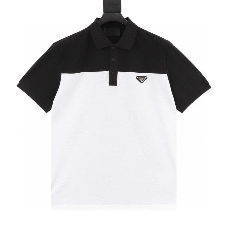 designer,replica,clothing,fake,1:1,lv,luxury,high quality PRADA simple spliced short-sleeved polo shirt (D26B) designer,replica,clothing,fake,1:1,lv,luxury,high quality PRADA simple spliced short-sleeved polo shirt (D26B)