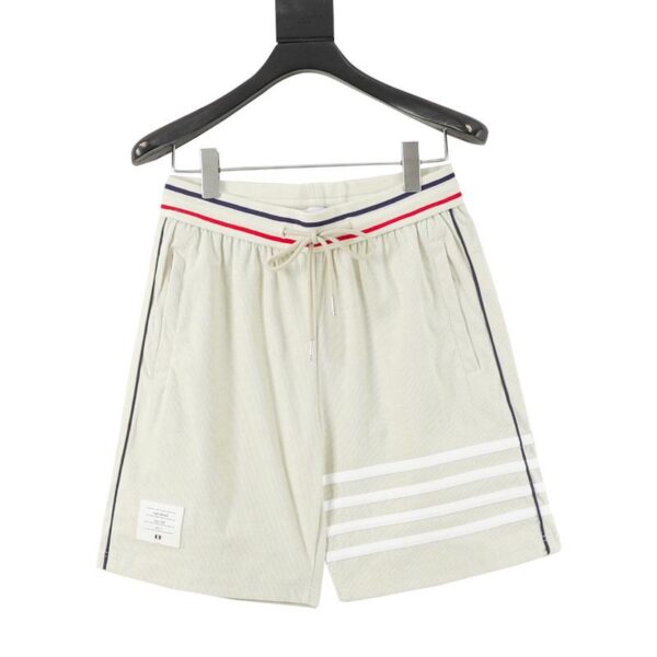 designer,replica,clothing,fake,1:1,lv,luxury,high quality Thom Browne four-bar web shorts (D294)