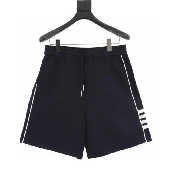 designer,replica,clothing,fake,1:1,lv,luxury,high quality Thom Browne side four-bar yarn-dyed shorts (51A6)